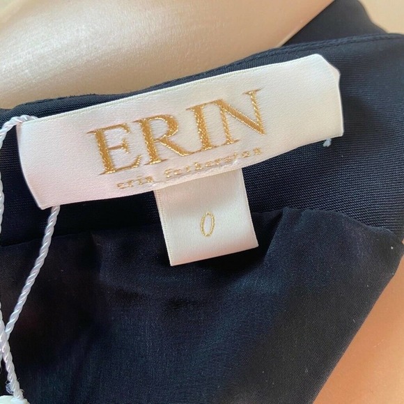 Erin Fetherston Sheath Dress Black Floral Lace - Picture 5 of 7